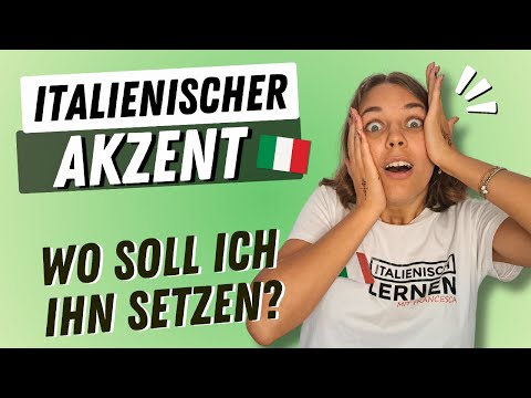 Italienischer ACCENTO: Praktische Techniken zur Verbesserung deiner Aussprache| Italienisch sprechen