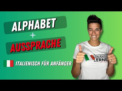 Italienische Alphabet und Aussprache | Italienisch lernen für Anfänger 🇮🇹