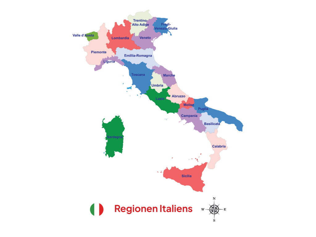 Quelle: https://italienischonlinelernen.de/blog/die-regionen-italiens/